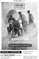 affichette suite à La Table Ronde